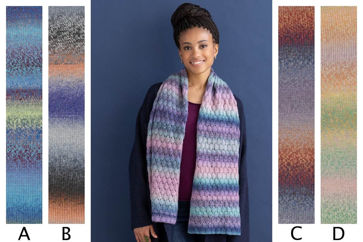 Ella Rae Adalynn Scarf Kit