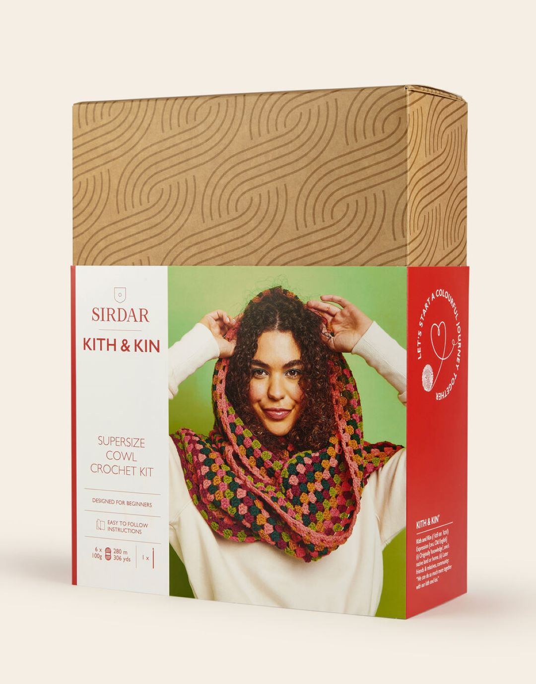 CLEARANCE: Sirdar Oversize Cowl Crochet Kit