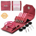 LYKKE Crafts Blush 3.5" Interchangeable Needles Starter Set - 5 Pairs