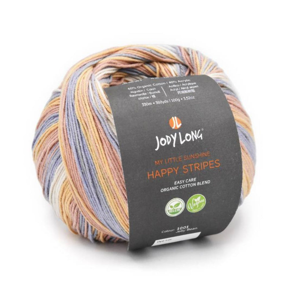 Jody Long My Little Sunshine Happy Stripes - 10 Pack