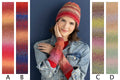 Ella Rae Cecilia Wristers and Beanie Kit