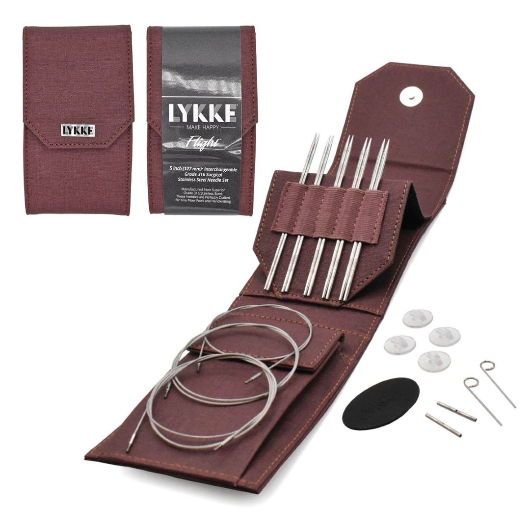 LYKKE Crafts Flight 5" Interchangeable Needle Set - 5 Pairs