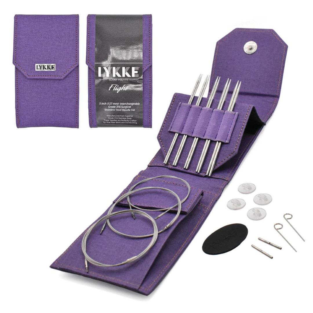 LYKKE Crafts Flight 5" Interchangeable Needle Set - 5 Pairs