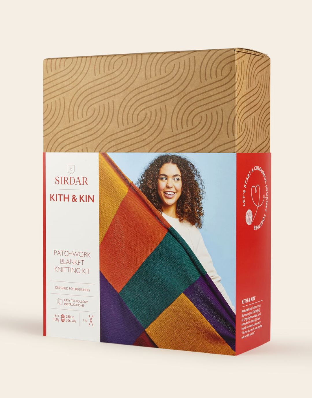 CLEARANCE: Sirdar Patchwork Blanket Knitting Kit