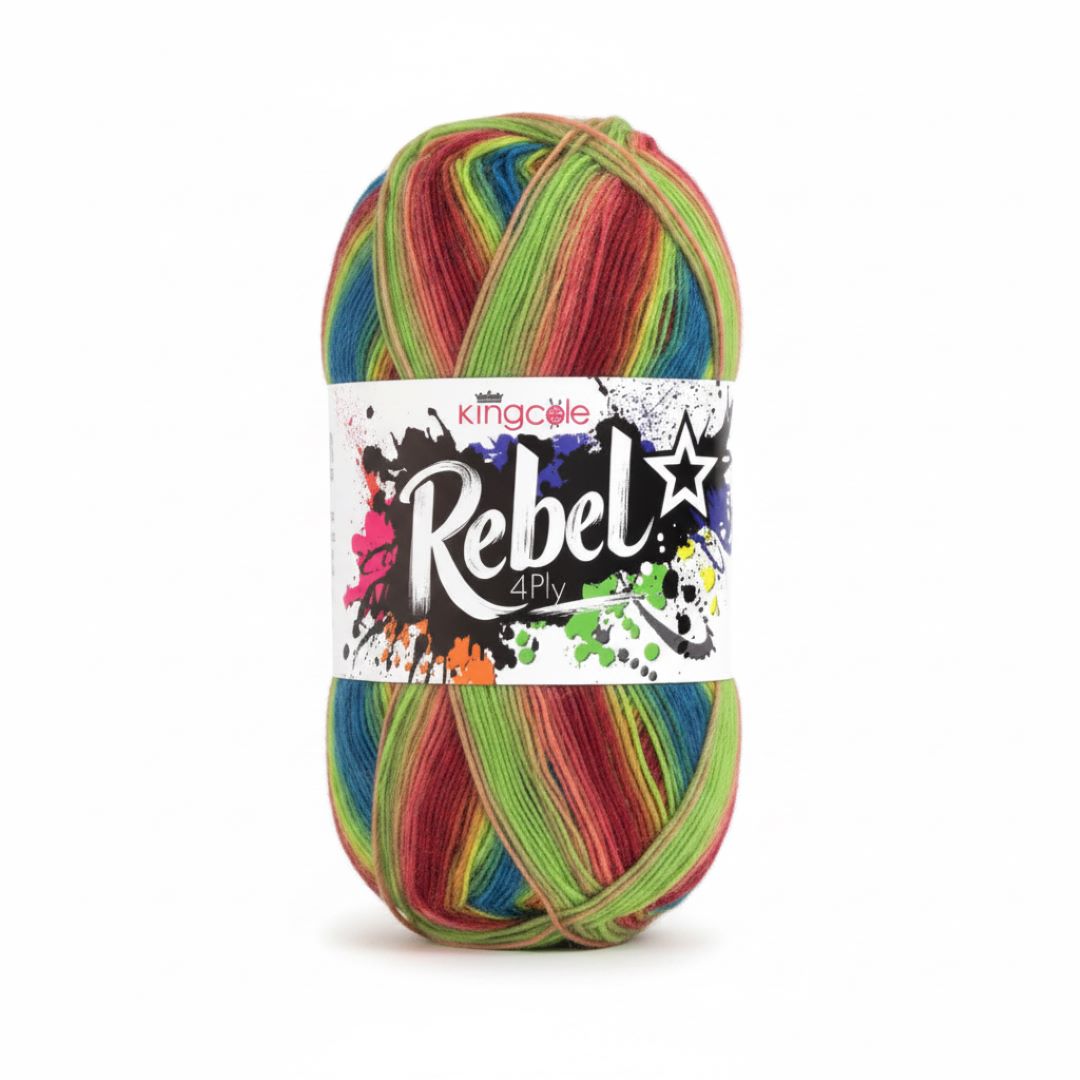 King Cole Rebel 4Ply Yarn