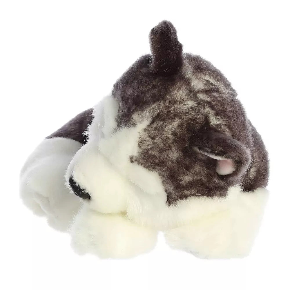 Aurora Miyoni Tots Sleeping Husky Pup Stuffed Animal